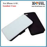 Sublimation Leather Case for iPhone4/4s /Blank Phone Case