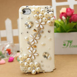 Luxury 3D Bling Crystal Cinderella's Pumpkin Cart Stone Case for iPhone 5/5g Best Gift (ch-0105)