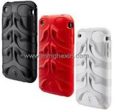 Red Silicon Mobile Phone Case with ISO SGS