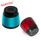 Zinc Alloy Shell Mini Bluetooth Speaker with Built-in Battery and Handsfree