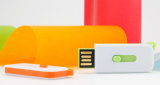 Plastic Ultra Slim USB Flash Drive