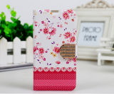 Hot Selling Leather Case for Mobile Phone with Beautiful Design Package