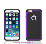 Silicone TPU Hybrid Football Veins Hard Case for iPhone 6