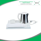 Hotel Guestroom Electric Kettle Set with Trays
