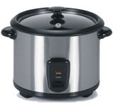 1.8L 700 W Cylinder Style Stainless Steel Rice Cooker