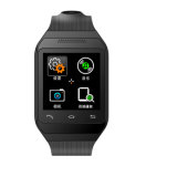 Anti Lost Smart Fitness Silicone Bluetooth Bracelet SIM Card Watch Phone Smart Watch
