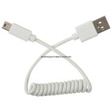 USB Mini 5pin Coil Cable for Mobile Phones (NM-USB-968)