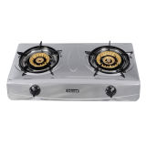 2 Burner Stainless Steel 710mm Length Gas Stove