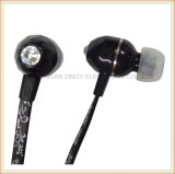 Top Sell Swarovski Crystal Earphone with Black Color