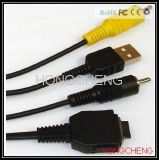 USB / AV Cable for Sony (VMC-MD2 DSC-T500 W210)