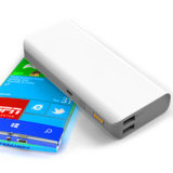5600mAh Ultra Thin Slim Dual USB Power Bank Battery for iPhone, Mobile Phone