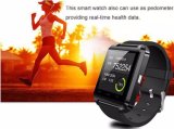 Hot Sales! 2016 Bluetooth Smart Watch U8 for Apple/Samsungios/Android Phone Wearable SIM/TF Smartwatch Watch U8