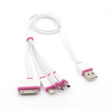 New 4 in 1 USB Charging Cable for iPhone/Android