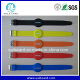 Shoe-Buckle Waterproof Soft PVC RFID Wristband