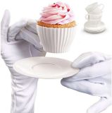 8 Piece Afternoon Tea Party Bake and Serve Cupcake Silicone Mould
