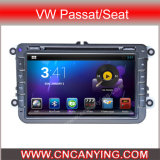 Car DVD Player for Pure Android 4.4 Car DVD Player with A9 CPU Capacitive Touch Screen GPS Bluetooth for VW Passat/Seat (AD-8401)