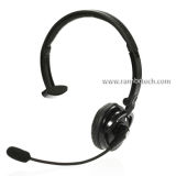 Black/ White Over Head Design Bluetooth Headset, Support Two Mobile Phone