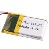 Mobile Phone Polymer Li-ion Rechargeable Battery with High Capacity (542035)