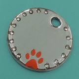 Hotsales Metal Paw Print Pet Tag for Pet Gift