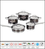 Decal Coasting Stainless Steel Cookware New Design