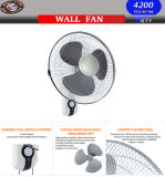 16'' Wall Fan -Wall Mount Oscillating Quiet Fan