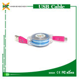 Wholesale Retrectable USB Cable LED Light USB Cable
