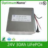 24V 30ah Deep Cycle Rechargeable Lithium Battery