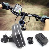 Cell Phone Holder 4.3 -Inch Motorized Bicycle GPS Mobile Phone MP4 Waterproof EVA Bag Stand Phone Holder (YC-WSJ001)