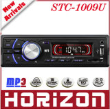 Car MP3 Player, STC-1009U 2 Aux in & 2 RCA Output Power Output: 4CH*7W (7377 IC) Radio with MP3 Player