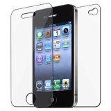 Front and Back Clear Screen Protector for iPhone 4 4s