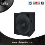 S-18 Single 18 Inches Woofer Sound Equipment