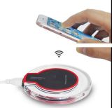 Portable USB Qi Wireless Charger Inductive Mobile Phone Battery Charger for Smartphones