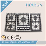 2016 New Model Five Burners Stainless Steel Gas Hob