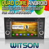 Witson S160 Car DVD GPS Player for Audi A4/S4/RS4 (2002-2008) with Rk3188 Quad Core HD 1024X600 Screen 16GB Flash 1080P WiFi 3G Front DVR DVB-T Mirror (W2-M050)