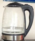 New 2.0 Liter Electric& Pyrex Glass Water Kettle (Blue LED-light)