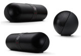 New Pill Mini Bluetooth Stereo Speaker with Built-in Mic for Beats - Black