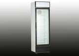 360L Glass Door Upright Refrigerator with Fan Assisted