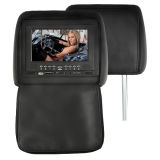 7 Inch Headrest Car DVD Player with Emulator + FM Transmitter (Pair)