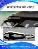 Saber-Toothed Tiger-Shaped Stainless Steel Beer Bottle Opener