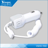 Veaqee Mobile Phone Car Charger with Cable and USB Interface