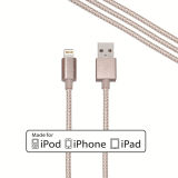 Ios9 Mfi Certified Charger Cable for Apple 8pin for iPhone 5 Mfi USB Cable for iPhone 6