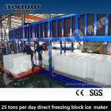 25 Tons Per Day Direct Freezing Block Ice Making Machine