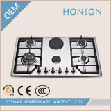 Best Price 4 Burners and 2 Electric Hotplate Gas Hob