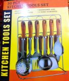 Stainless Steel Kitchen Cooking Tools Sets with Holder Ckt-B05