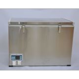DC Compressor Refrigerator with DC12/24V, AC Adaptor (100-240V) for Car, Yacht, Home Use