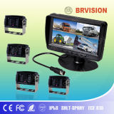 7 Inch DVR Quad Split Monitor Camera System