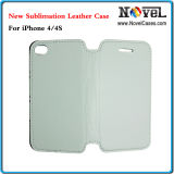 Sublimation Full Area Printable Leather Cell Phone Case for iPhone4/4s