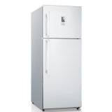 Stainless Steel Fridge Freezer White Refrigerator with LED Display
