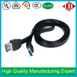 Male to Female Flat USB 3.0 Extension Cable