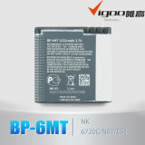 High Quality OEM Package and Sticker Bp-6m Li-ion Battery 3.7V 1000mAh